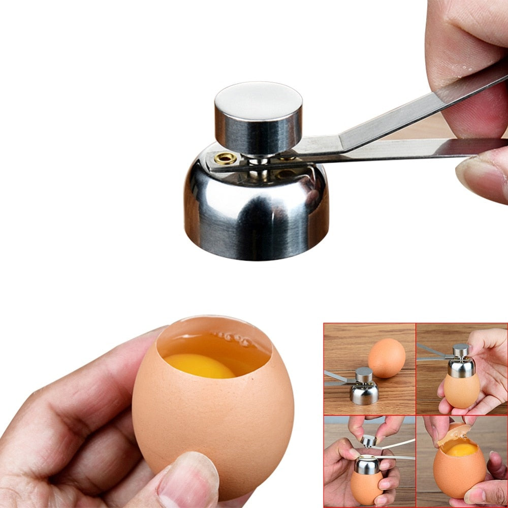 BowLift | Stainless Steel Egg Shell Opener