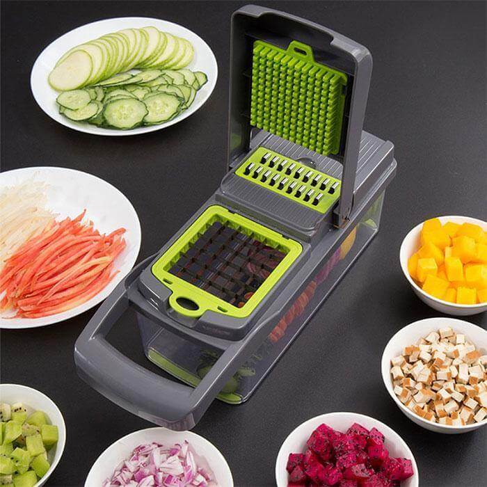 BowLift | 6 Blades Veggie Fruit Slicer with Box