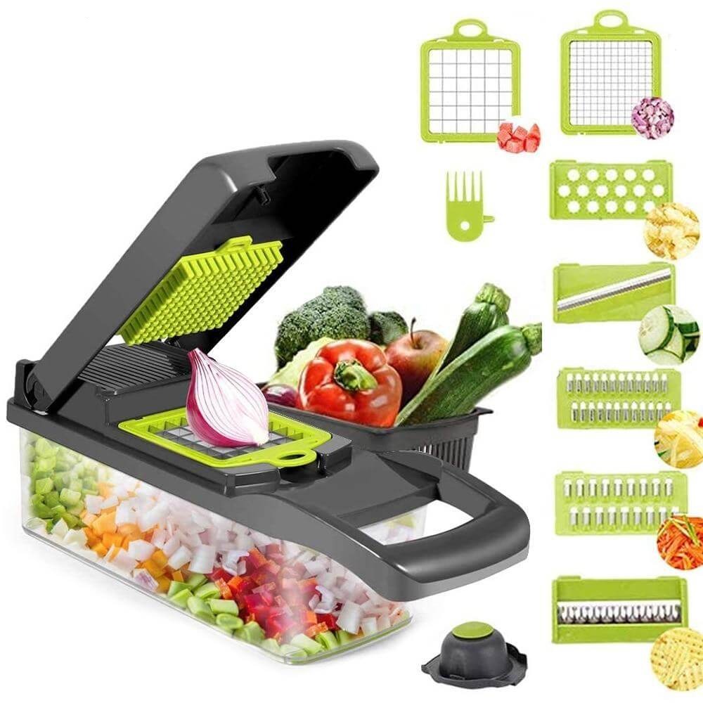 BowLift | 6 Blades Veggie Fruit Slicer with Box