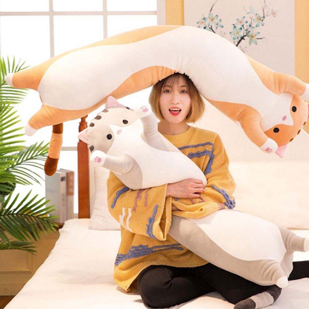 BowLift | Cute Cat Soft Long Cat Plush Pillow