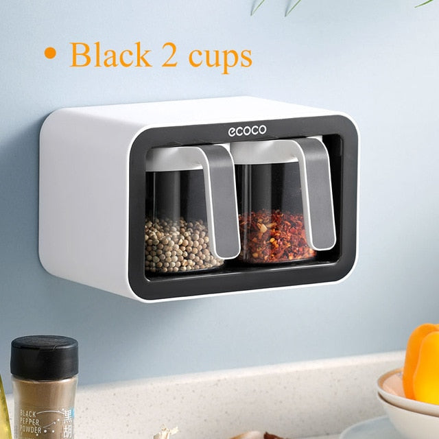 BowLift | Wall Mount Multiple Grids Seasoning Organizer