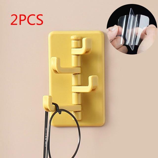 BowLift | 2pcs Multifunctional Smart Paper Holder Hooks