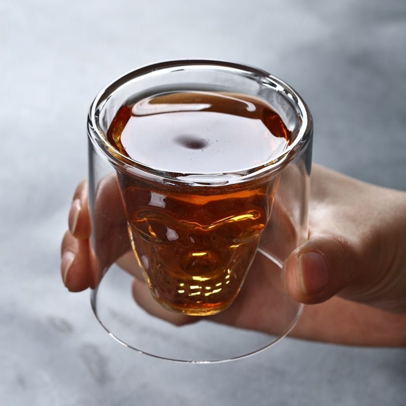 BowLift | Hollow Double Layer Whiskey Glass