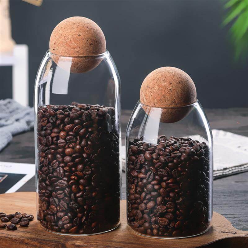 BowLift | Creative Glass Cork Storage Jar