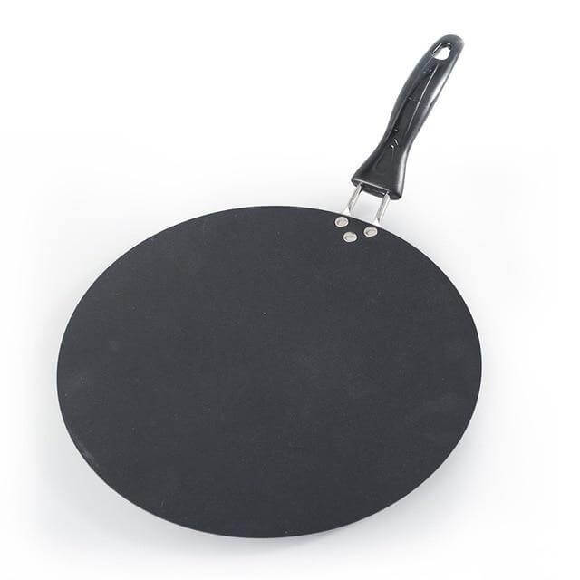 BowLift | Black Iron Round Non-stick Pancake Pan