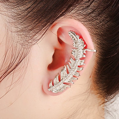 BowLift | Fashion New Arrival Leaf Clip Earrings