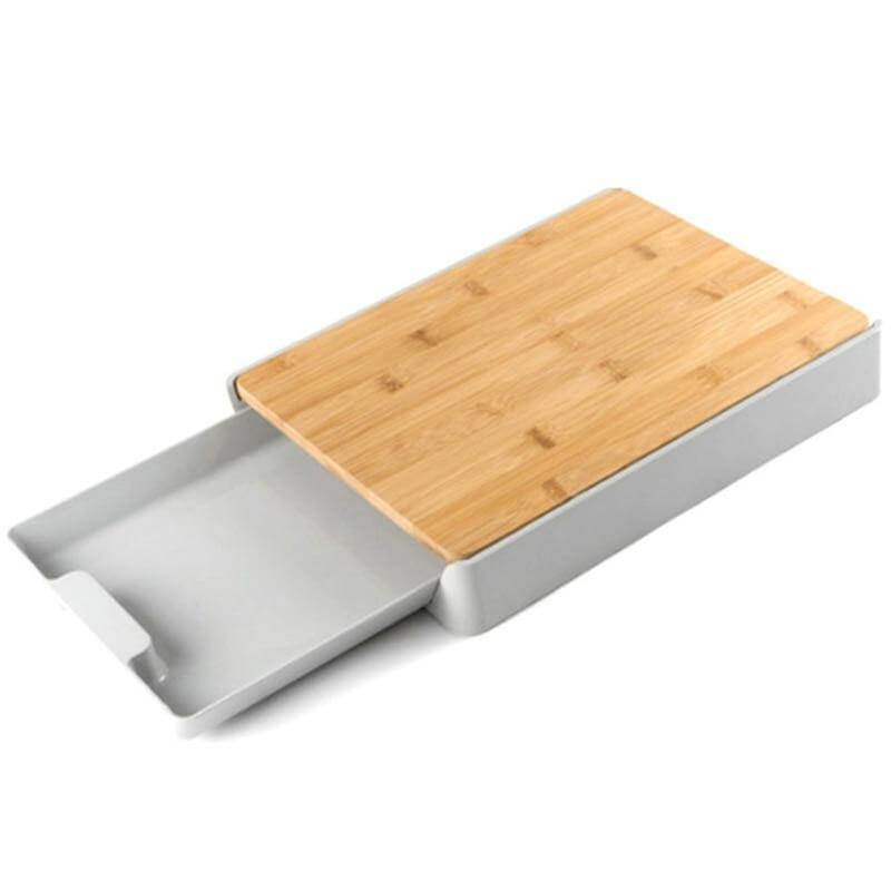 BowLift | Kitchen Cutting Board with Detachable Storage Drawer
