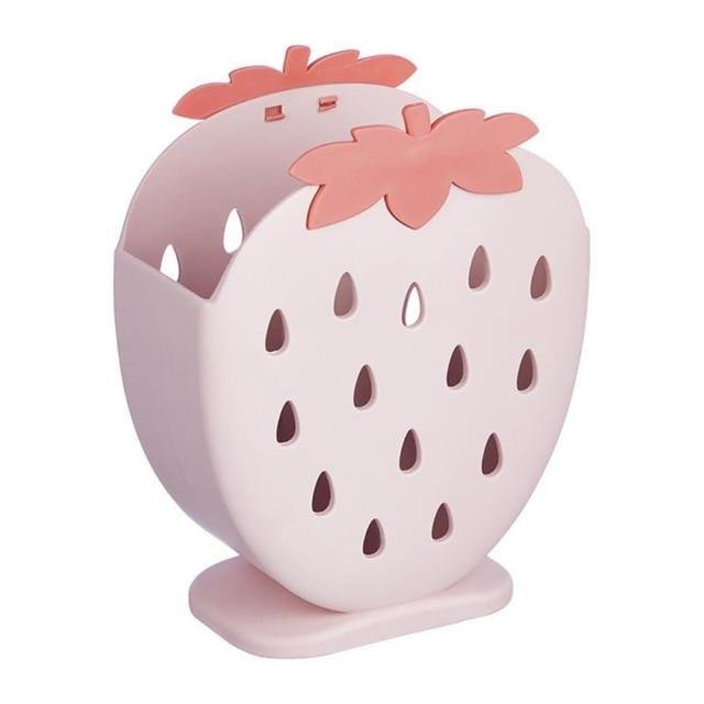 BowLift | 2PCS Cute Strawberry Cutlery Organizer Box