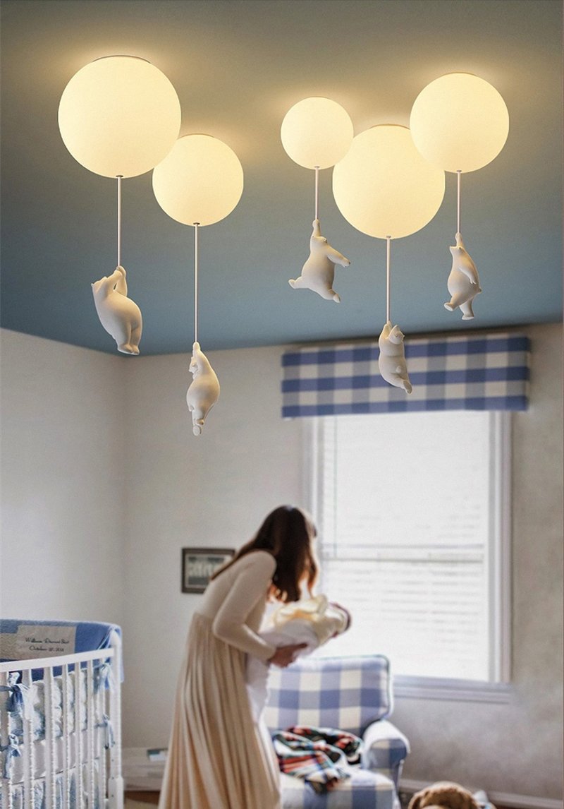 BowLift | Balloon Bear Ceiling Light