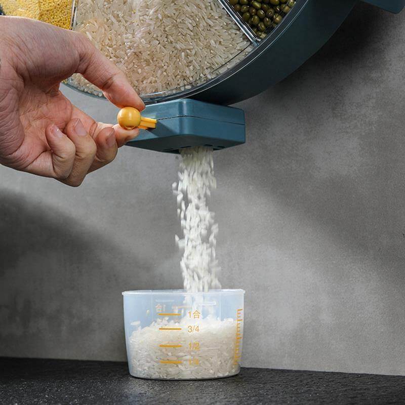 BowLift | Wall Mounted 360 Degree Rotatable Cereals Grain Storage