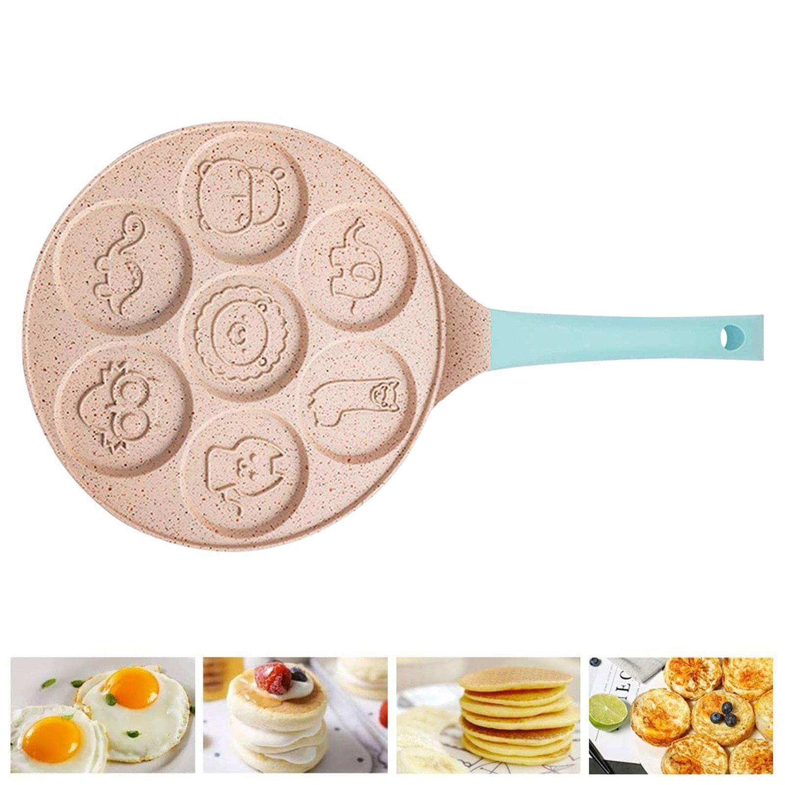 BowLift | 7-Shape Cartoon Animals Heavy-duty Pancake Pan