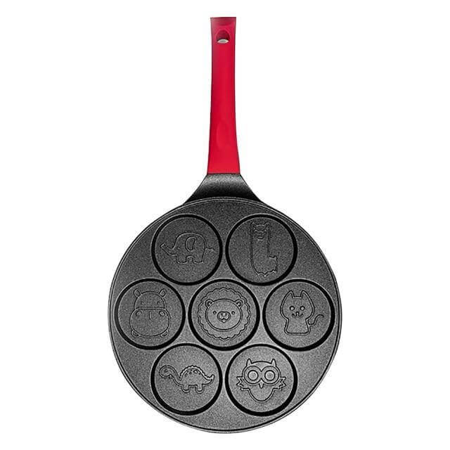 BowLift | 7-Shape Cartoon Animals Heavy-duty Pancake Pan