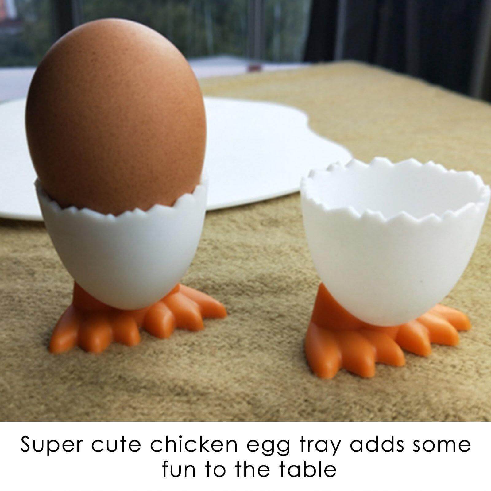 BowLift | 4Pcs Creative Chicken Egg Holder