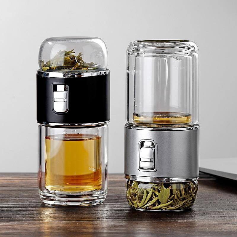 BowLift | Double Glass Portable Eco-Friendly Tea Infuser