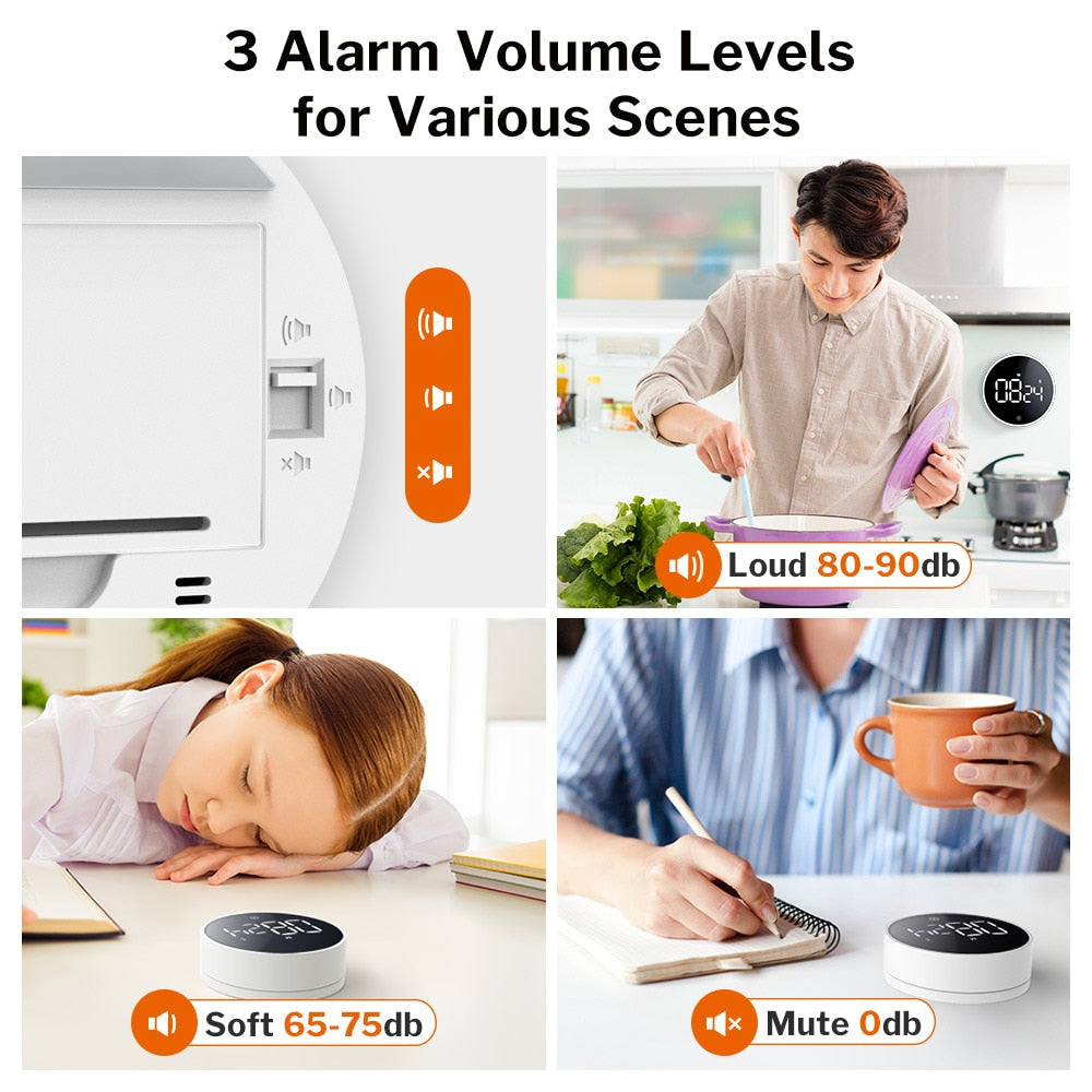 BowLift | Digital LED Magnetic Kitchen Timer