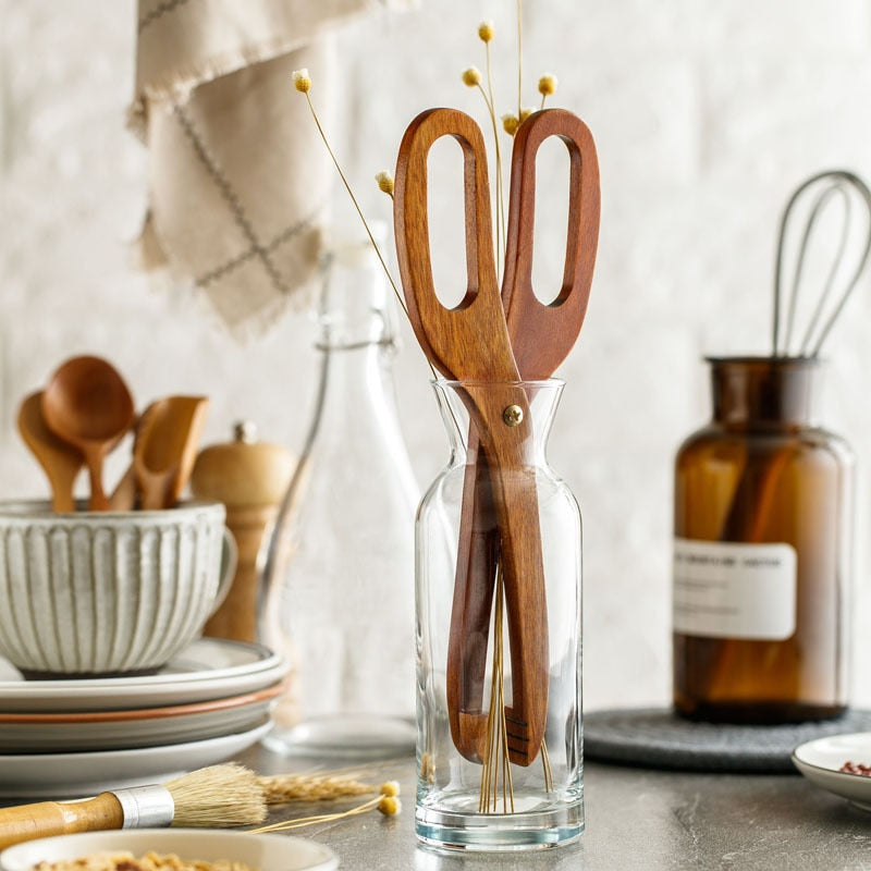 BowLift | Creative Kitchen Wooden Tongs