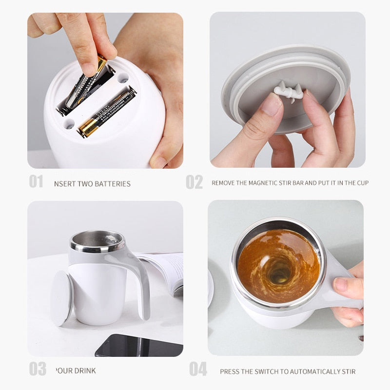 BowLift | Automatic Magnetic Stirring Thermal Cup