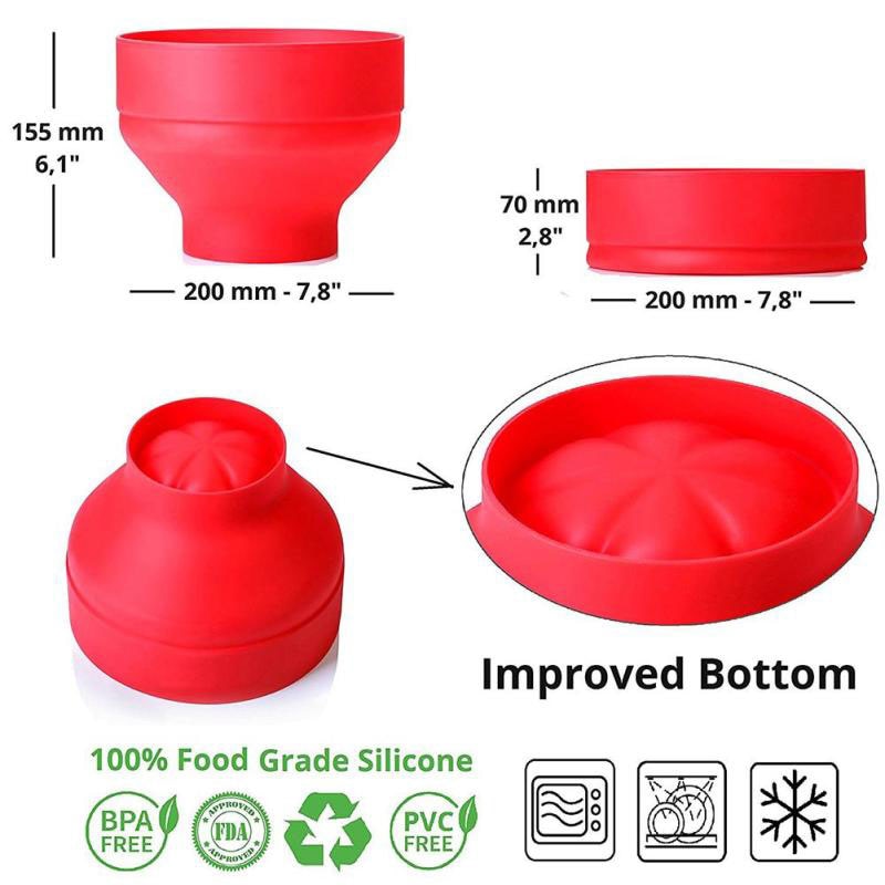 BowLift | Microwave Popcorn Maker Bowl
