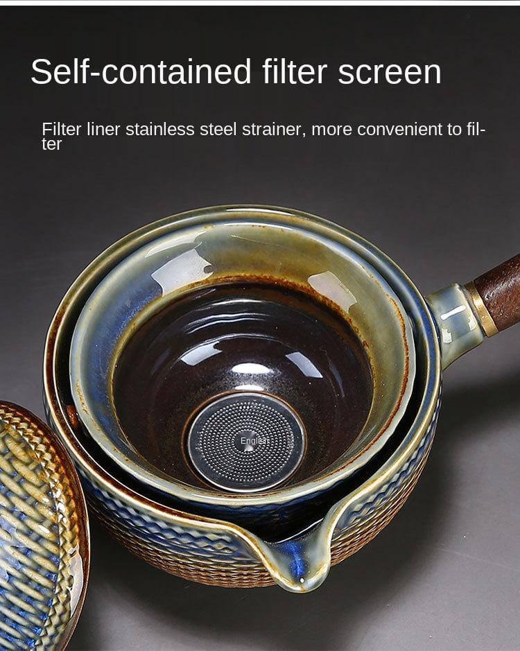 BowLift | Unique Ceramic Moving Teapot Filter Set