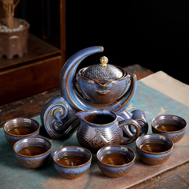 BowLift | Unique Ancient Chinese Porcelain Teapot Set