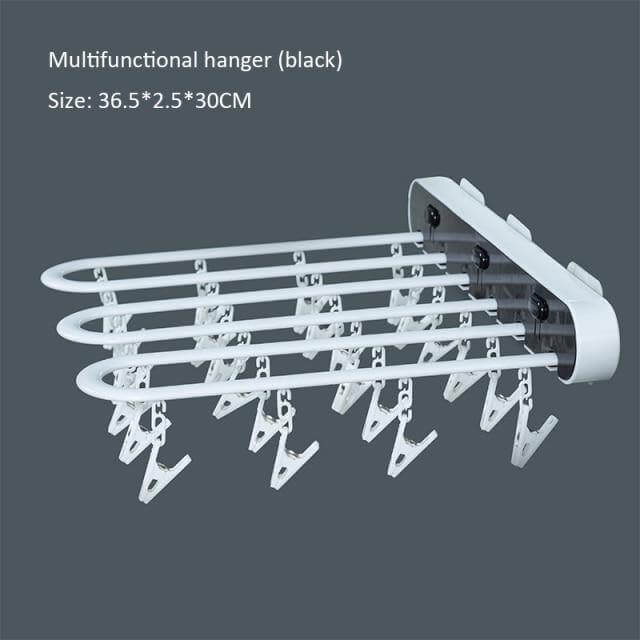 BowLift | Wall-Mounted Folding Easy Drying Sock Hanger Rack