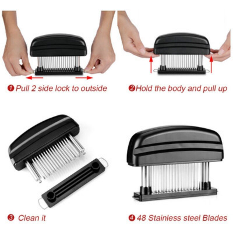 BowLift | Stainless Steel Easy Meat Tenderizer