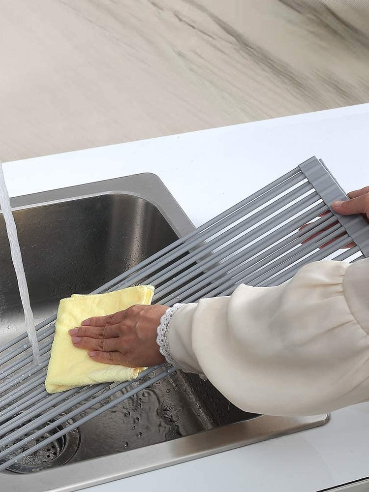 BowLift | Foldable Over Sink Dish Drying Rack