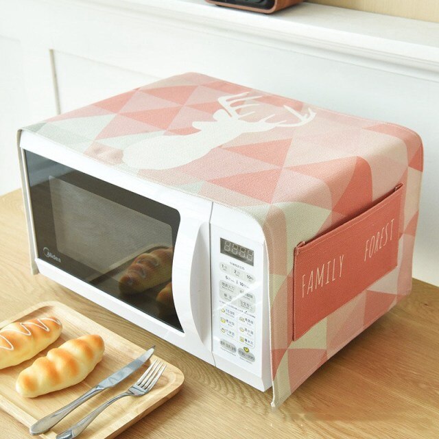 BowLift | Artsy Microwave Cotton Cover Organizer