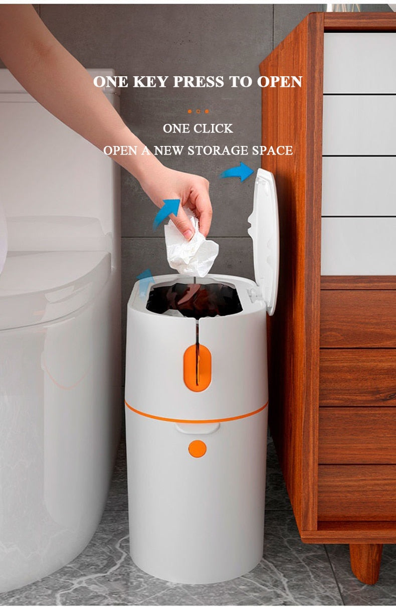 BowLift | Automatic Easy Packaging Smart Trash Can