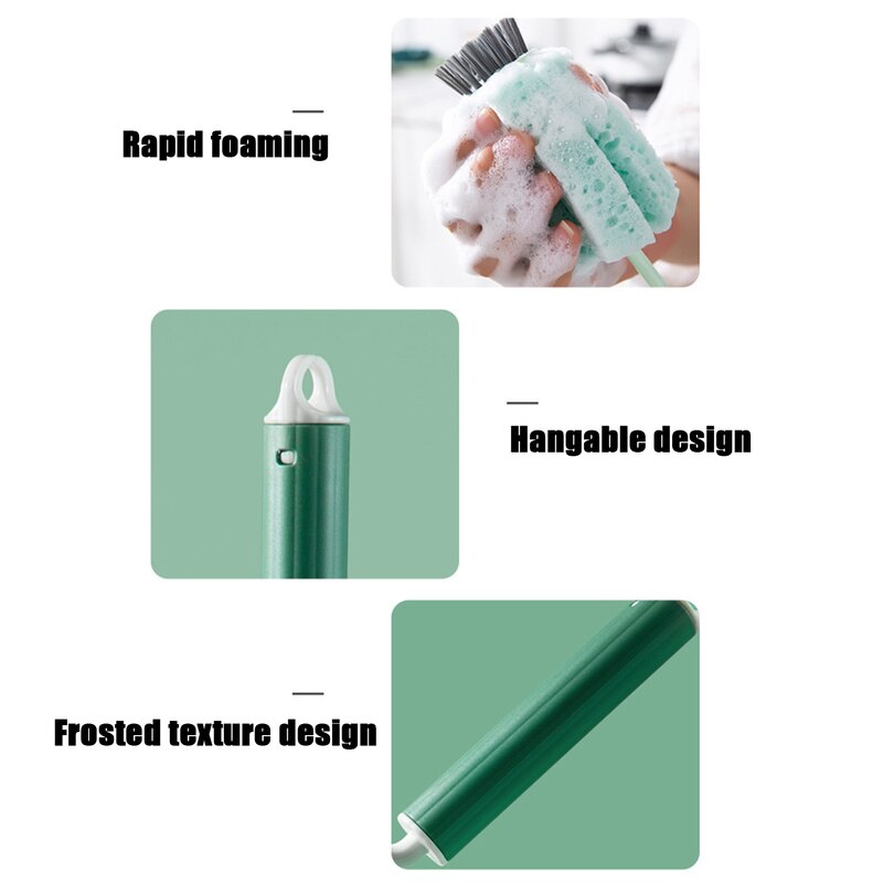 BowLift | Rotating Long Handle Bottle Glass Cleaner