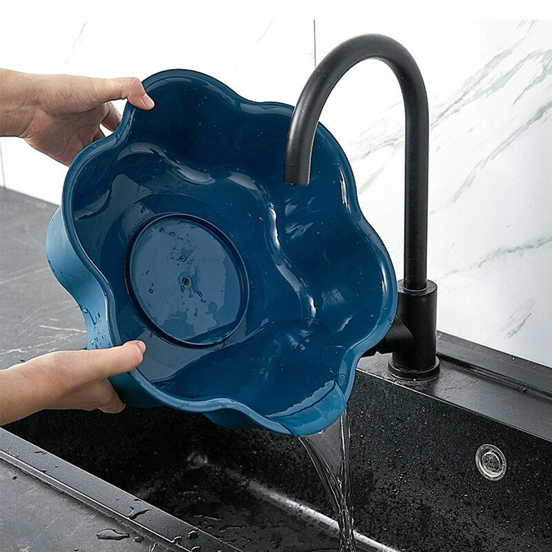 BowLift | Rotating Drain Basket Snack Tray