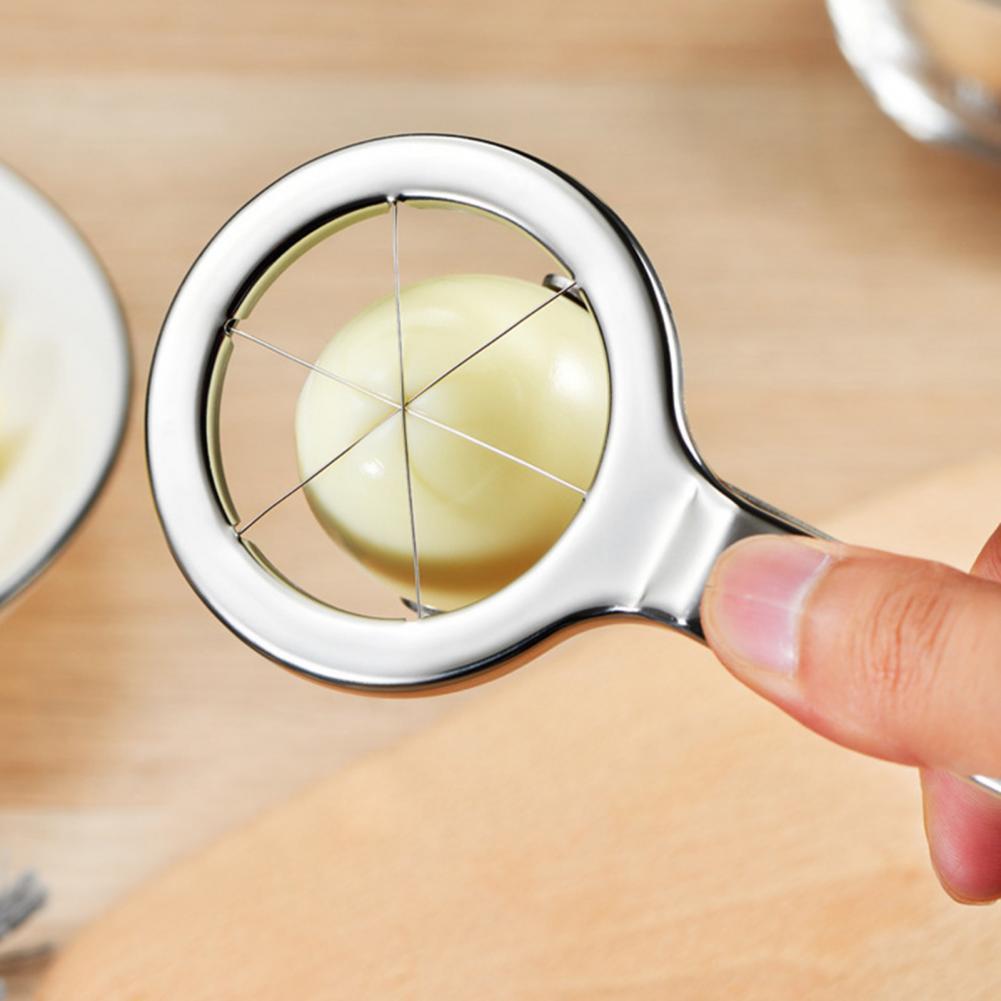 BowLift | Stainless Steel Easy Egg Slicer Tool