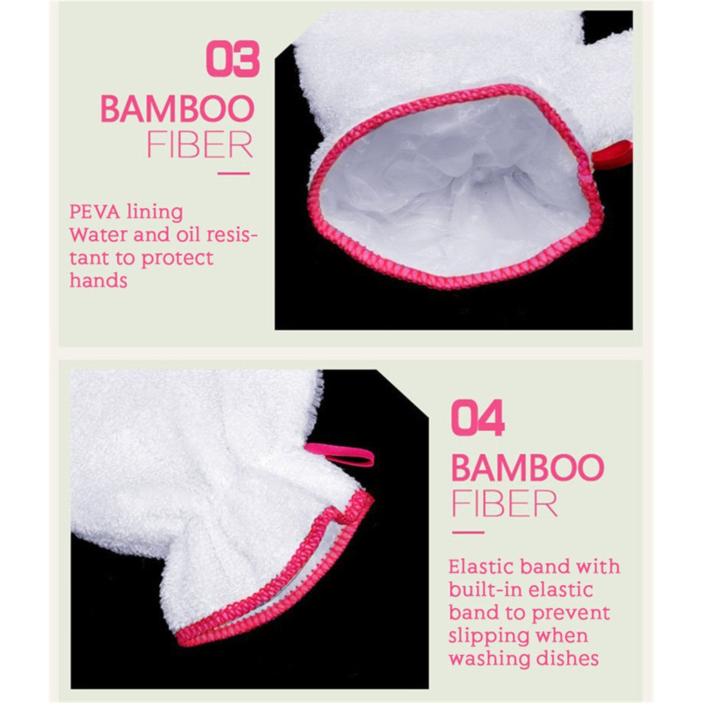 BowLift | Reusable Waterproof Fiber Dishwashing Gloves