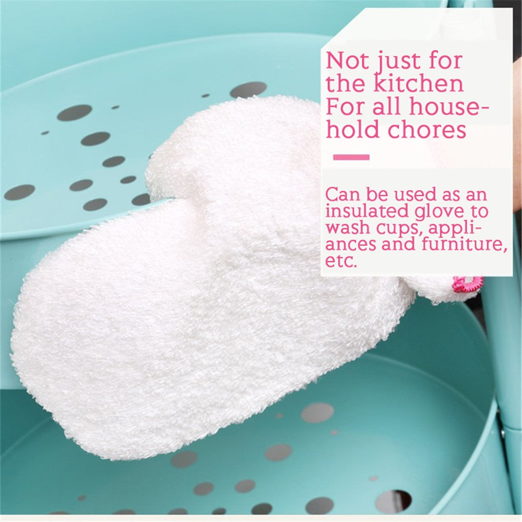 BowLift | Reusable Waterproof Fiber Dishwashing Gloves