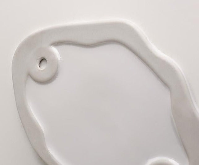 BowLift | Cookies & chrome-plated ceramic tray and bowl