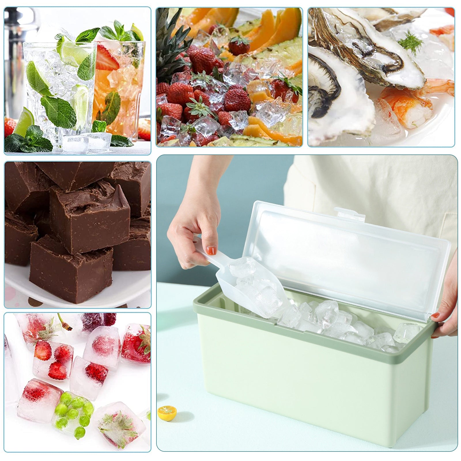 BowLift | Three-Layer Ice Cube Tray Box