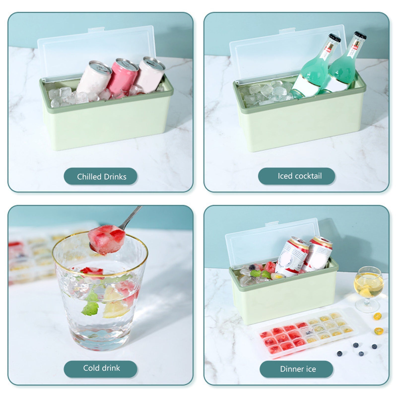 BowLift | Three-Layer Ice Cube Tray Box