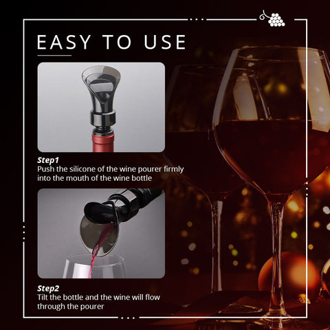 BowLift | 2in1 Wine Stopper Decanter