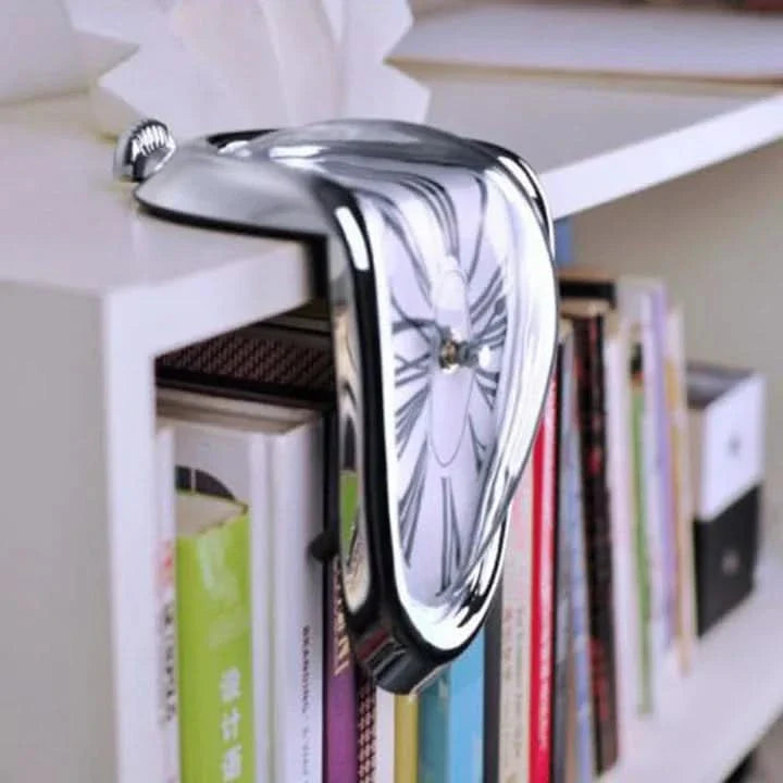 BowLift | Cali - Surrealistic dripping wall clock