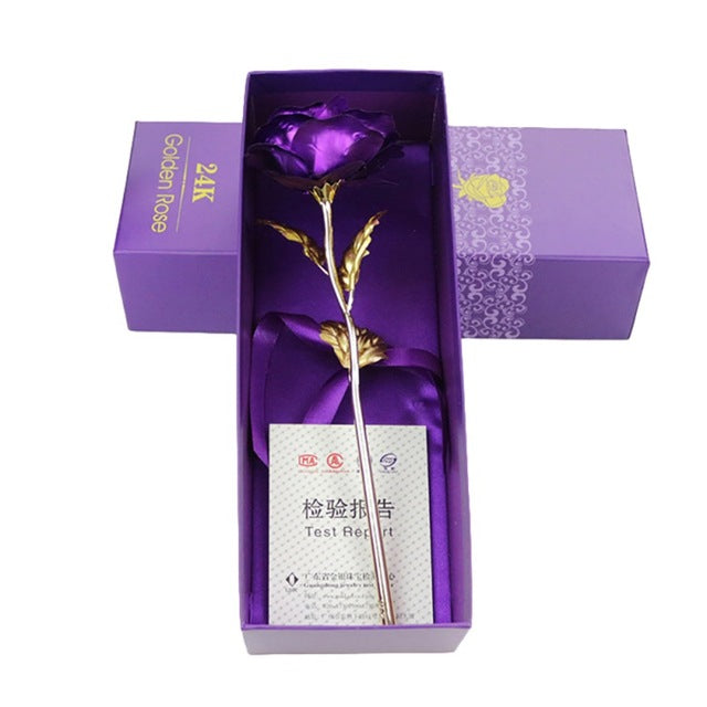 BowLift | 24k gold-plated rose | Including certificate and luxurious gift box