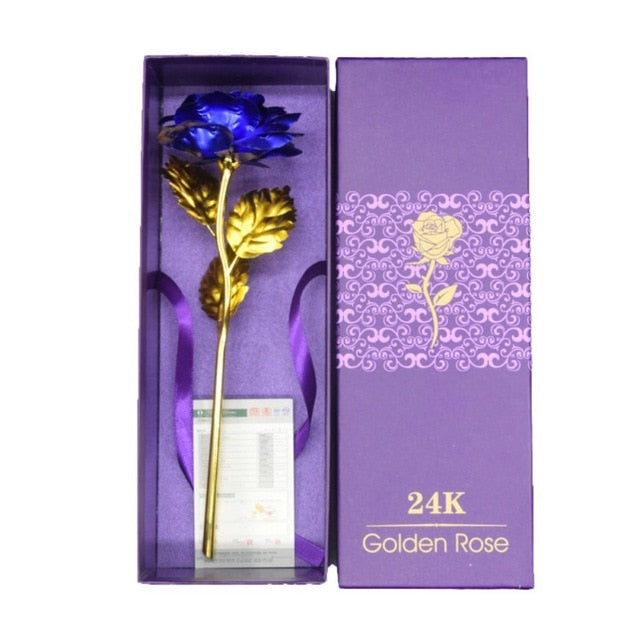 BowLift | 24k gold-plated rose | Including certificate and luxurious gift box
