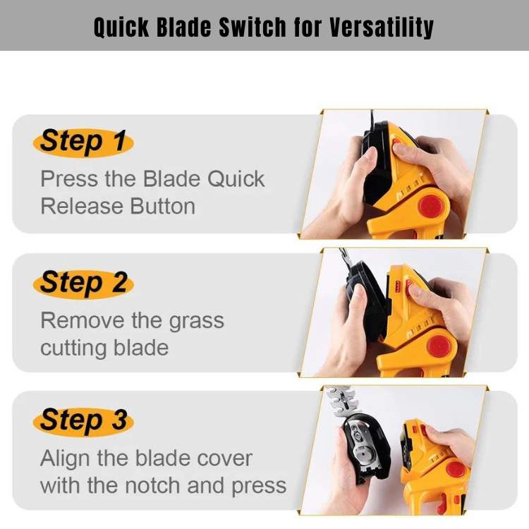 BowLift | Cordless Hedge & Shrub Trimmer | 2-in-1 Cutting Heads, Lightweight & Ergonomic for Effortless Garden Maintenance