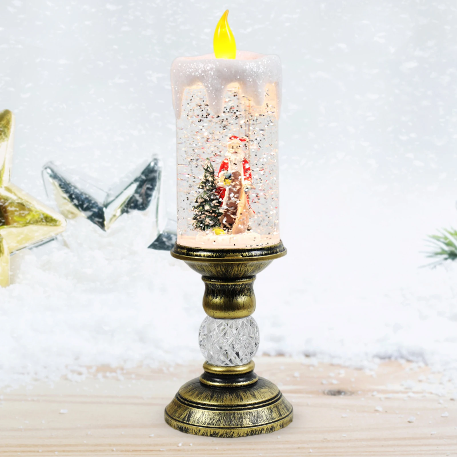 BowLift | Crystal Echo Christmas Water Candle