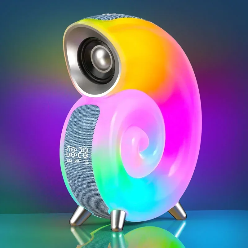 BowLift | Colorful Sea Shell LED Bluetooth Smart Speaker