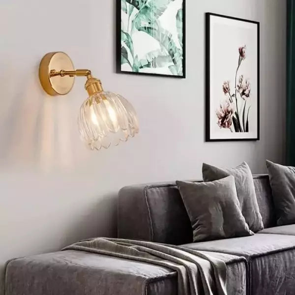 BowLift | Frendorf Flower Bud Tulip Glass Wall Light