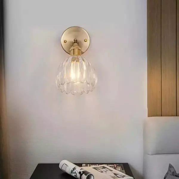 BowLift | Retro – Wall Light Glass Tulip Bud