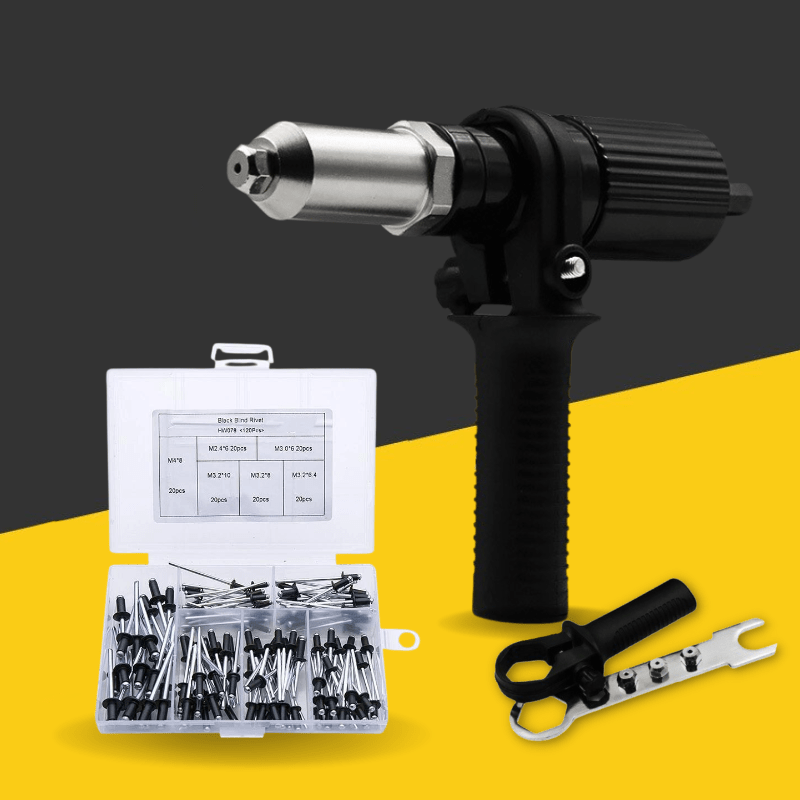 BowLift | DrillRivet Quick – Universal Adapter for Electric Drill Riveting