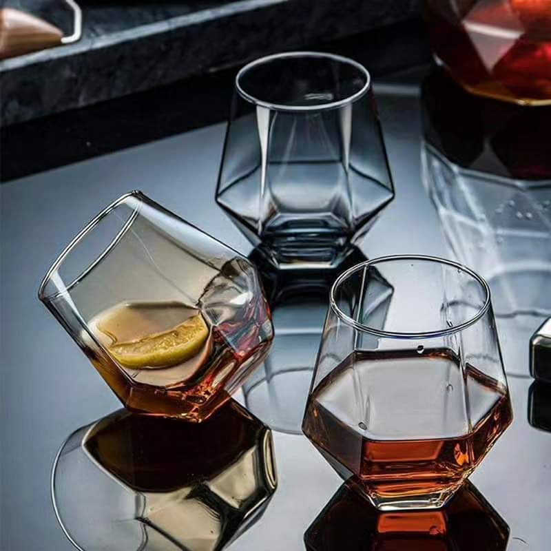 BowLift | 6 pieces hexagonal glasses