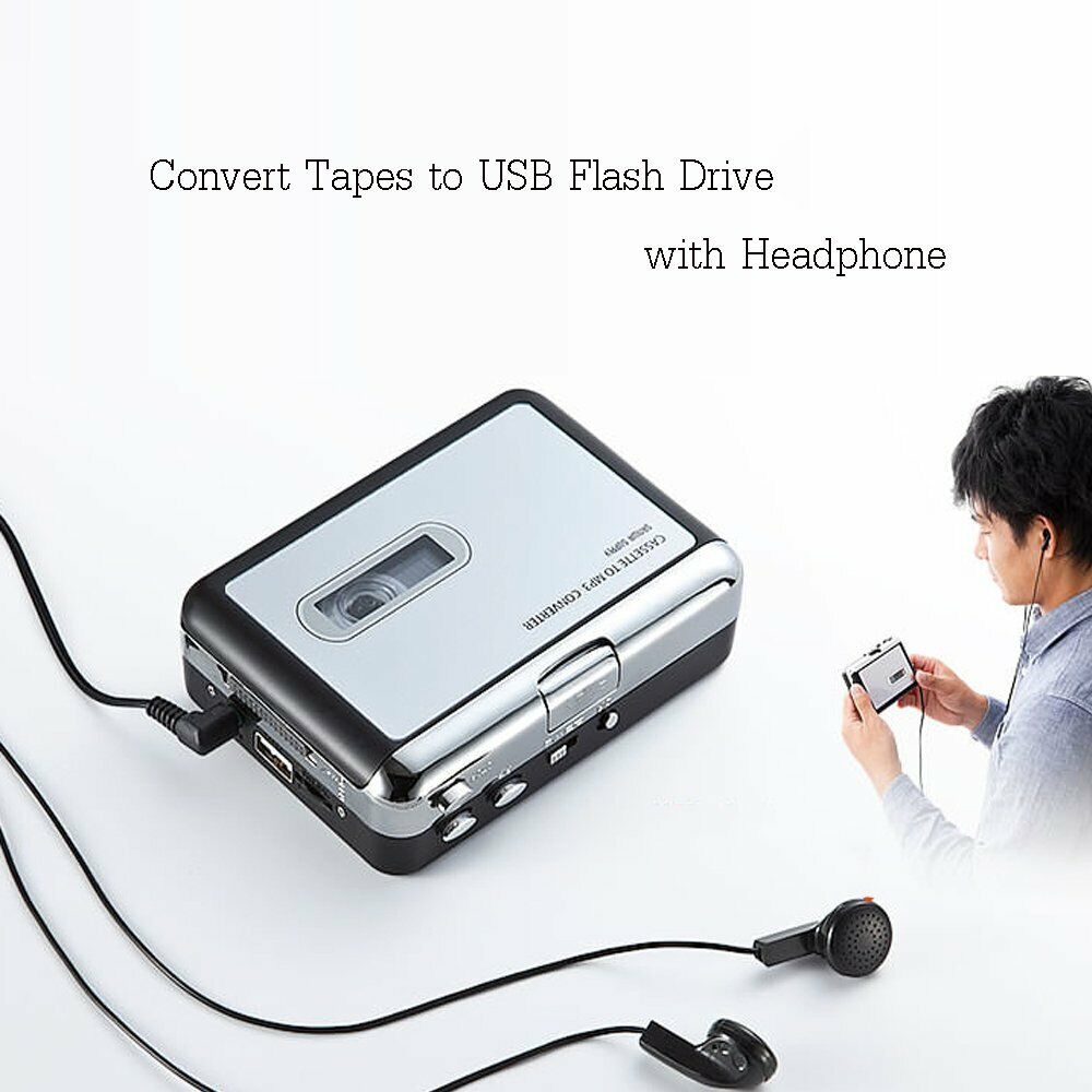 BowLift | Cassette-to-MP3 format converter - Save to USB flash drive - Music player