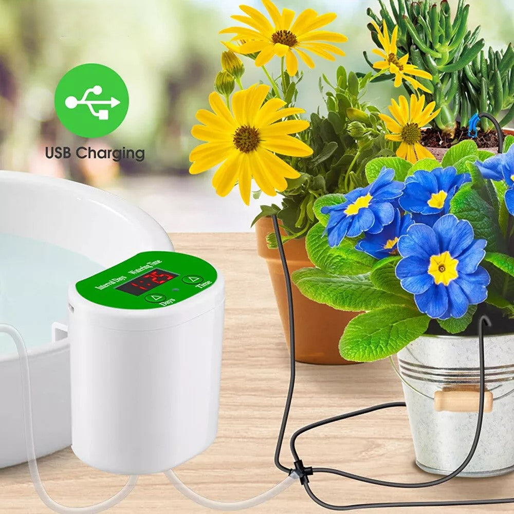 BowLift | Automatic Watering System for Indoor Plants | Smart Irrigation with Pump & Timer